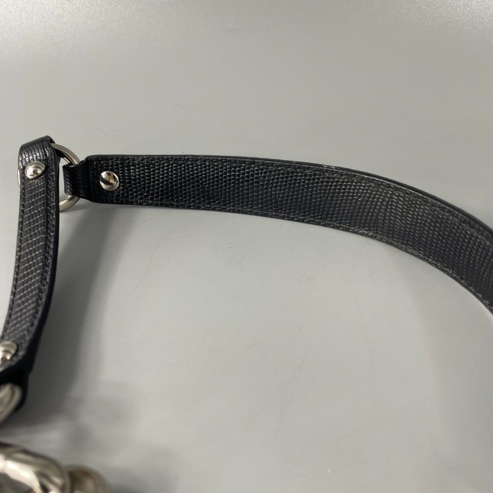 Coach Croc Print Three-Section Strap - image 7